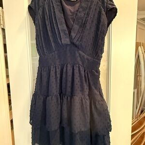 Elegant Navy Blue Dress